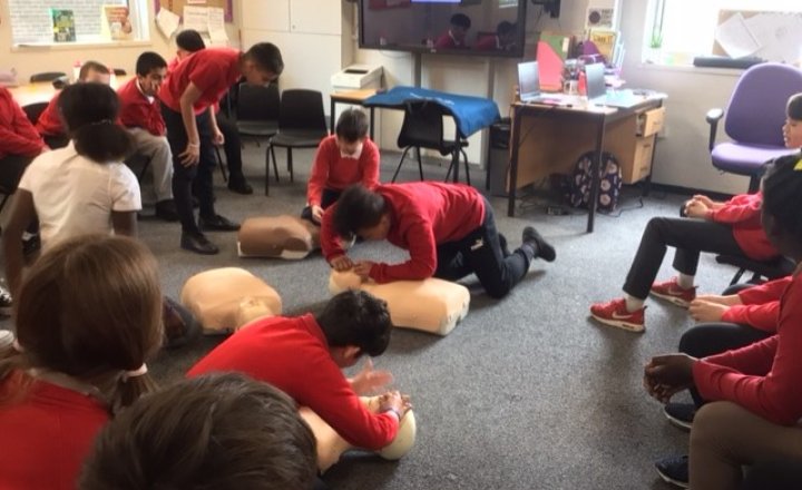 Image of Year 6 (Class 16 & Class 17) - PSHE - Delivering CPR