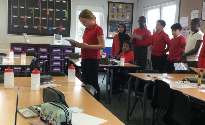 Image of Year 6 (Class 16) - Oracy / Science - Earth and Space