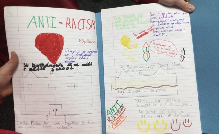Image of Year 6 (Class 16) - PSHE - Anti-Racism Award