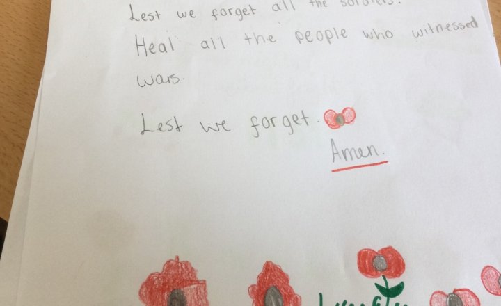 Image of Year 6 (Class 17) - History - Remembrance Day