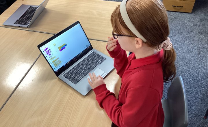 Image of Year 6 - Computing Club - Kiki the Dog