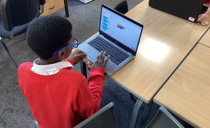 Image of Year 5 - Computing Club - Kiki the Dog