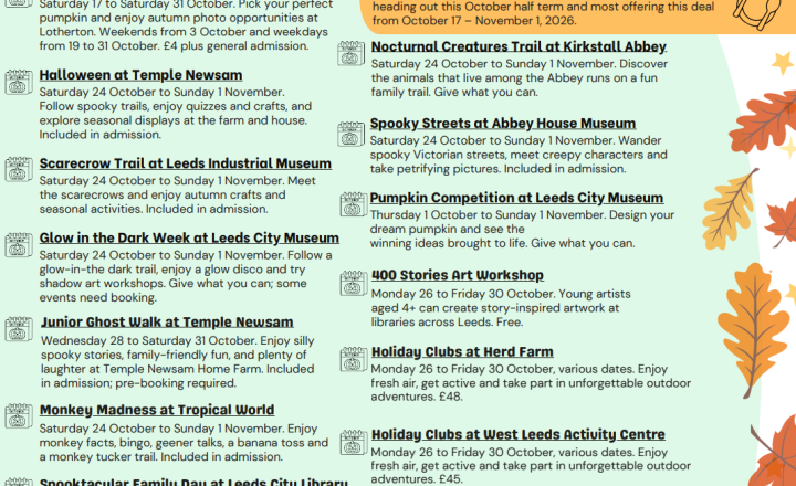 Image of October Half Term