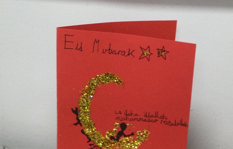 Image of Year 5 (Class 15) - Eid Cards