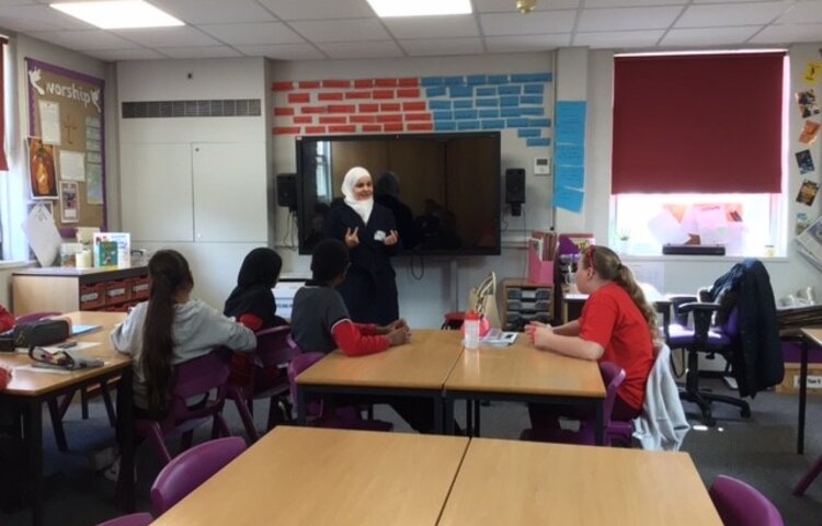 Image of Year 6 - Maths Visitor