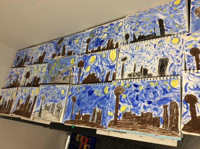 Image of Year 3 - Art - Vincent Van Gogh