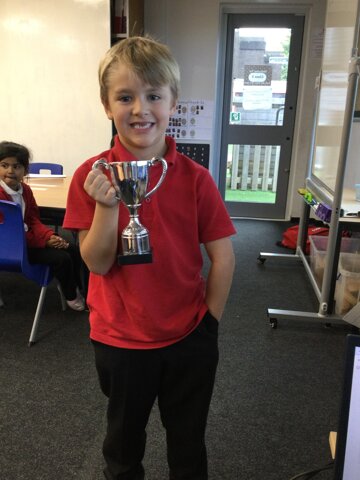 Image of Year 2 (Class 5) - Man of the Match Award