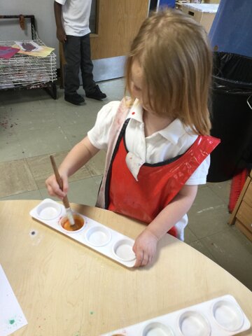 Image of Reception - Art - Colour Mixing
