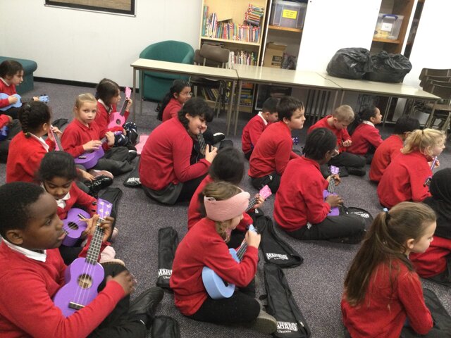 Image of Year 3 (Class 9) - Music - Playing the Ukulele