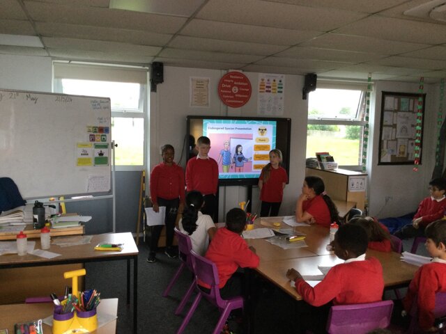 Image of Year 4 (Class 12) - Oracy / Science - Endangered Animals