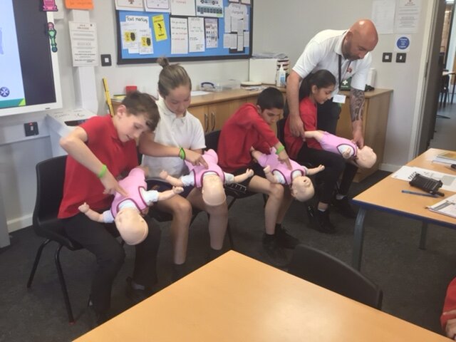 Image of Year 6 (Class 16) - First Aid Day