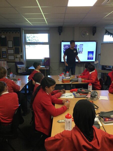 Image of Year 5 (Class 14) - English - Author Visit (Tom Palmer)