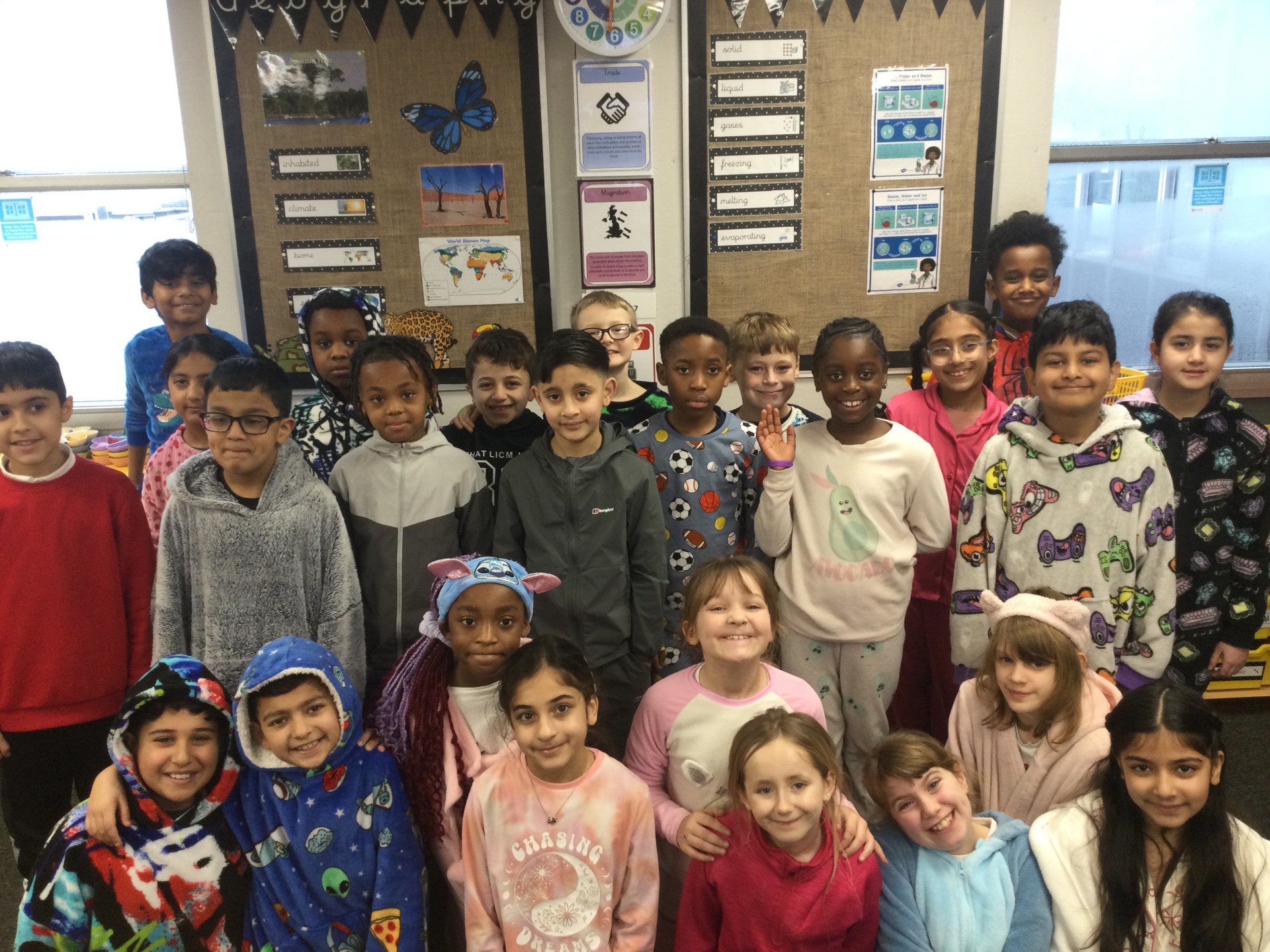 Image of Year 4 (Class 9) - Pyjama Day for the Zarach charity