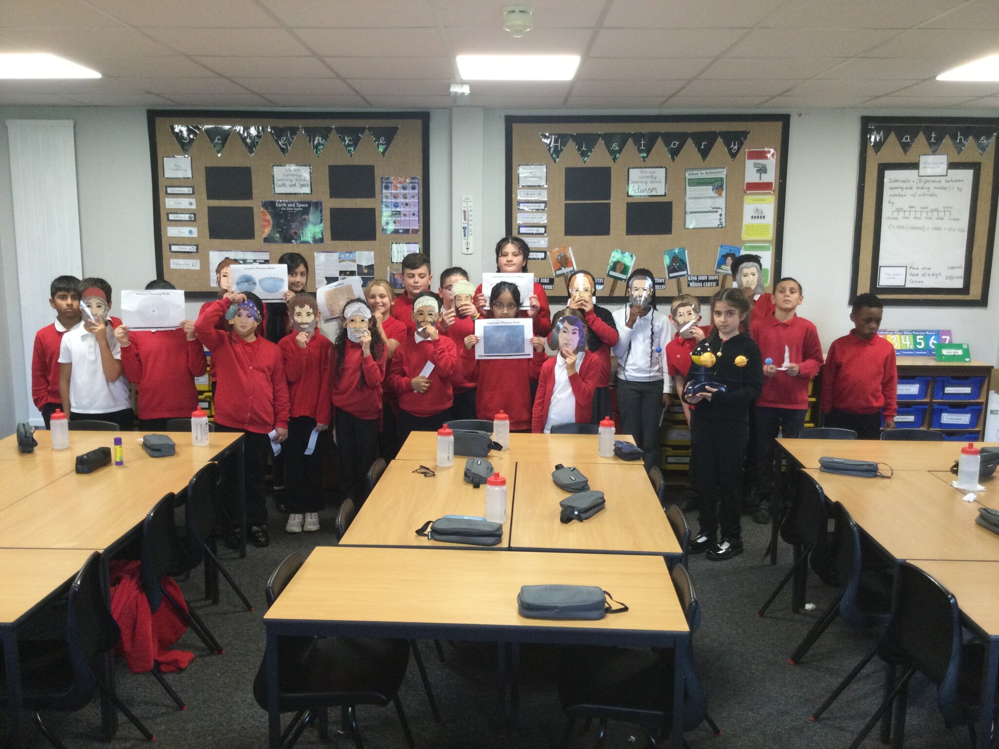 Image of Year 5 (Class 12) - Oracy / Science - The Solar System