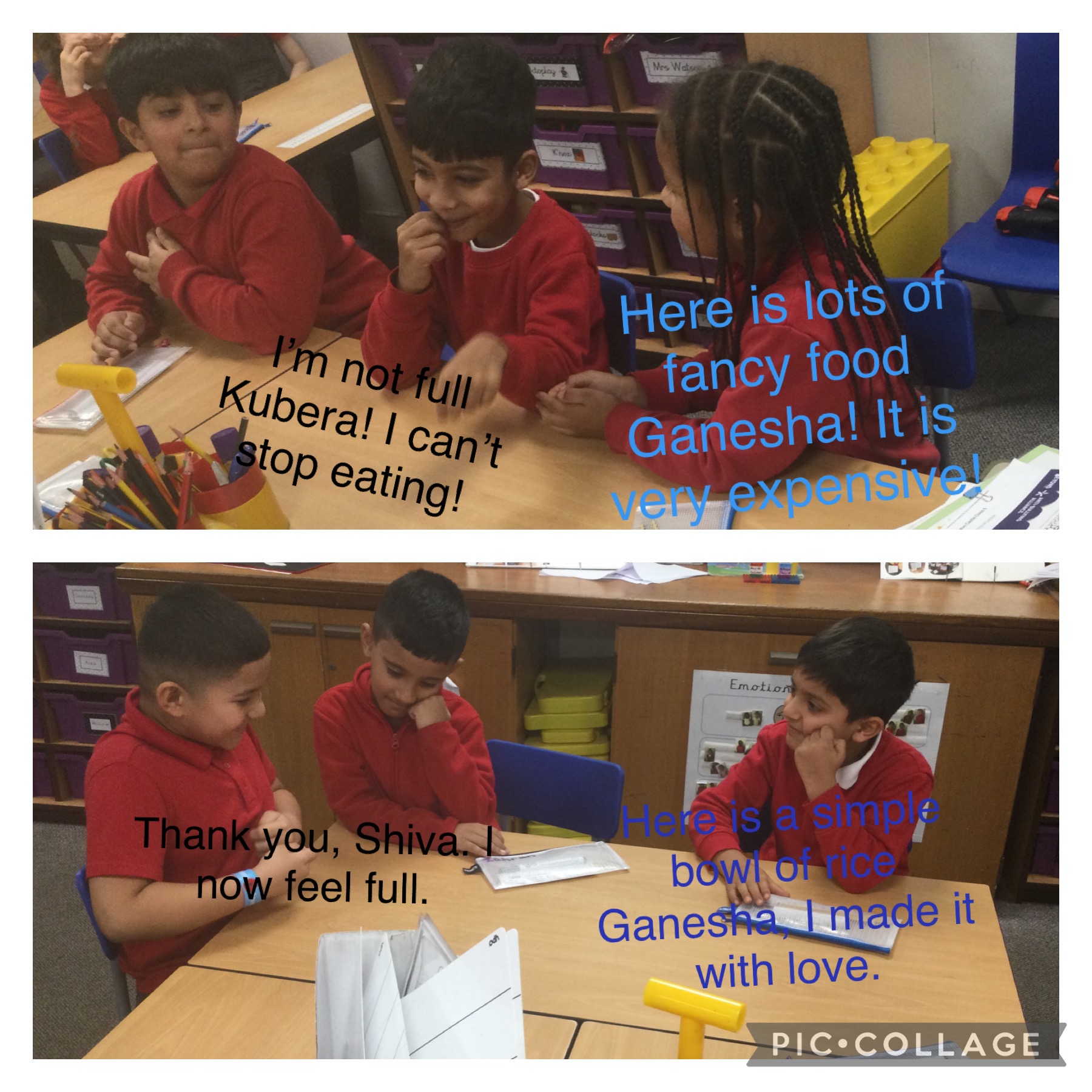 Image of Year 2 (Class 6) - R.E - The Story of Ganesha and Kubera