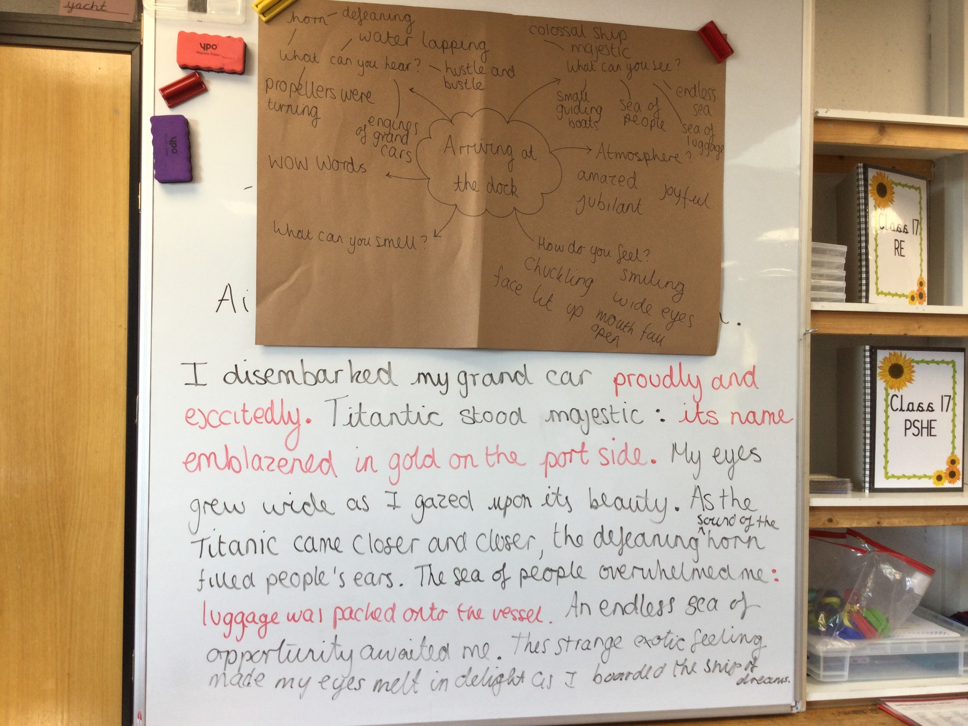 Image of Year 6 (Class 17) - English  - The Titanic