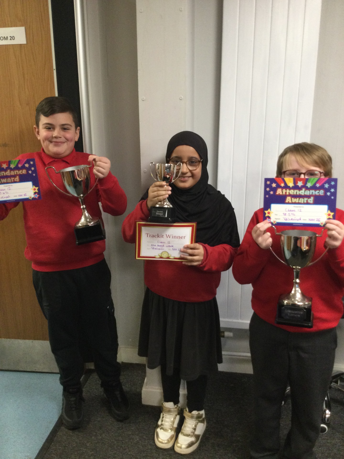 Image of Year 5 (Class 12) - 3 Trophies!