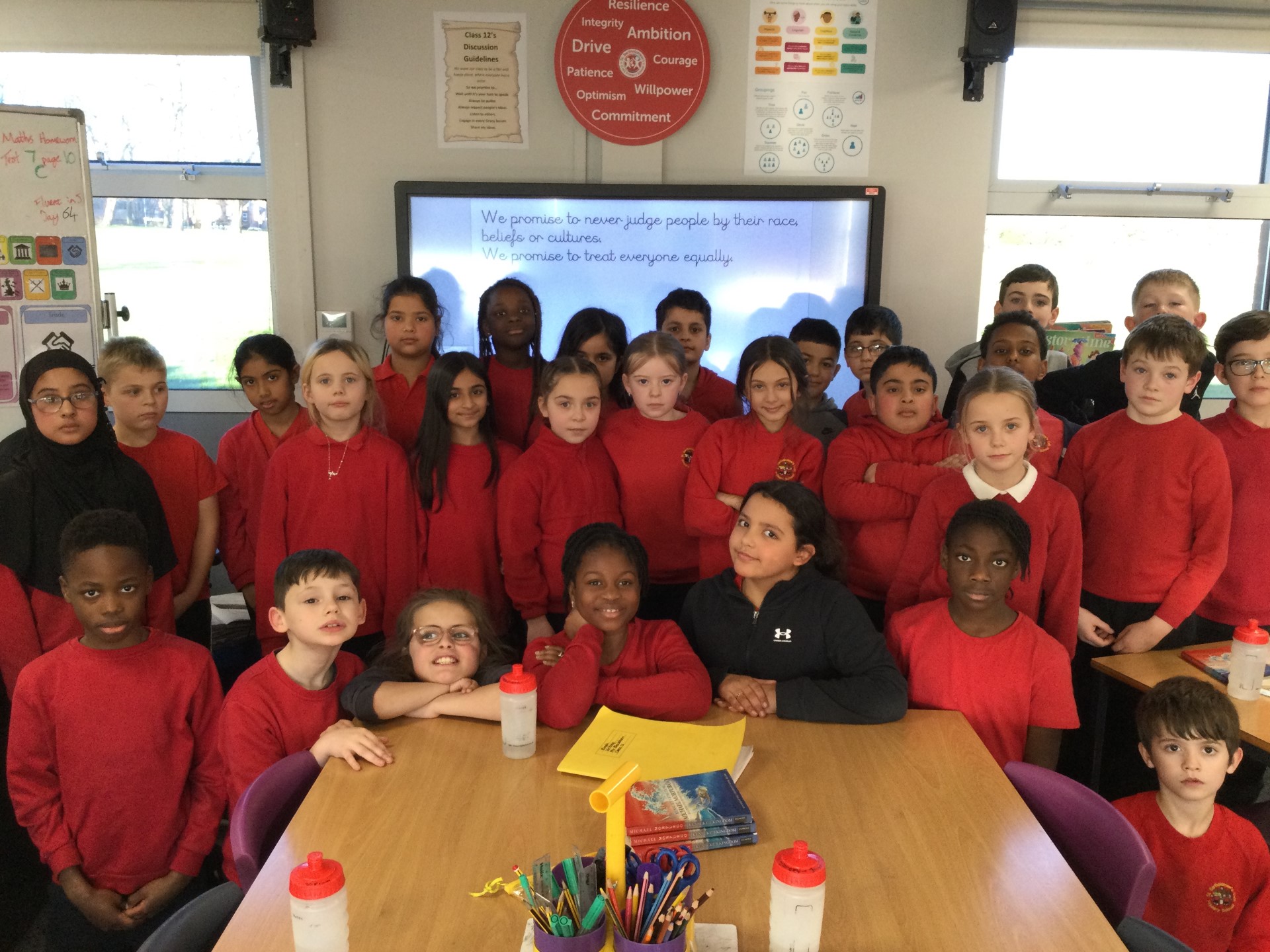 Image of Year 4 (Class 12) - Anti-Racism Pledge