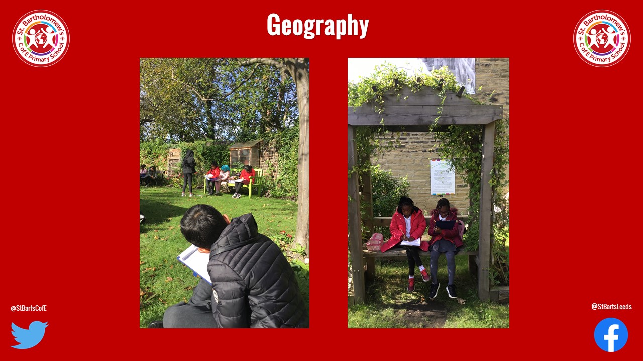 Geography St. Bartholomew’s C of E Primary School