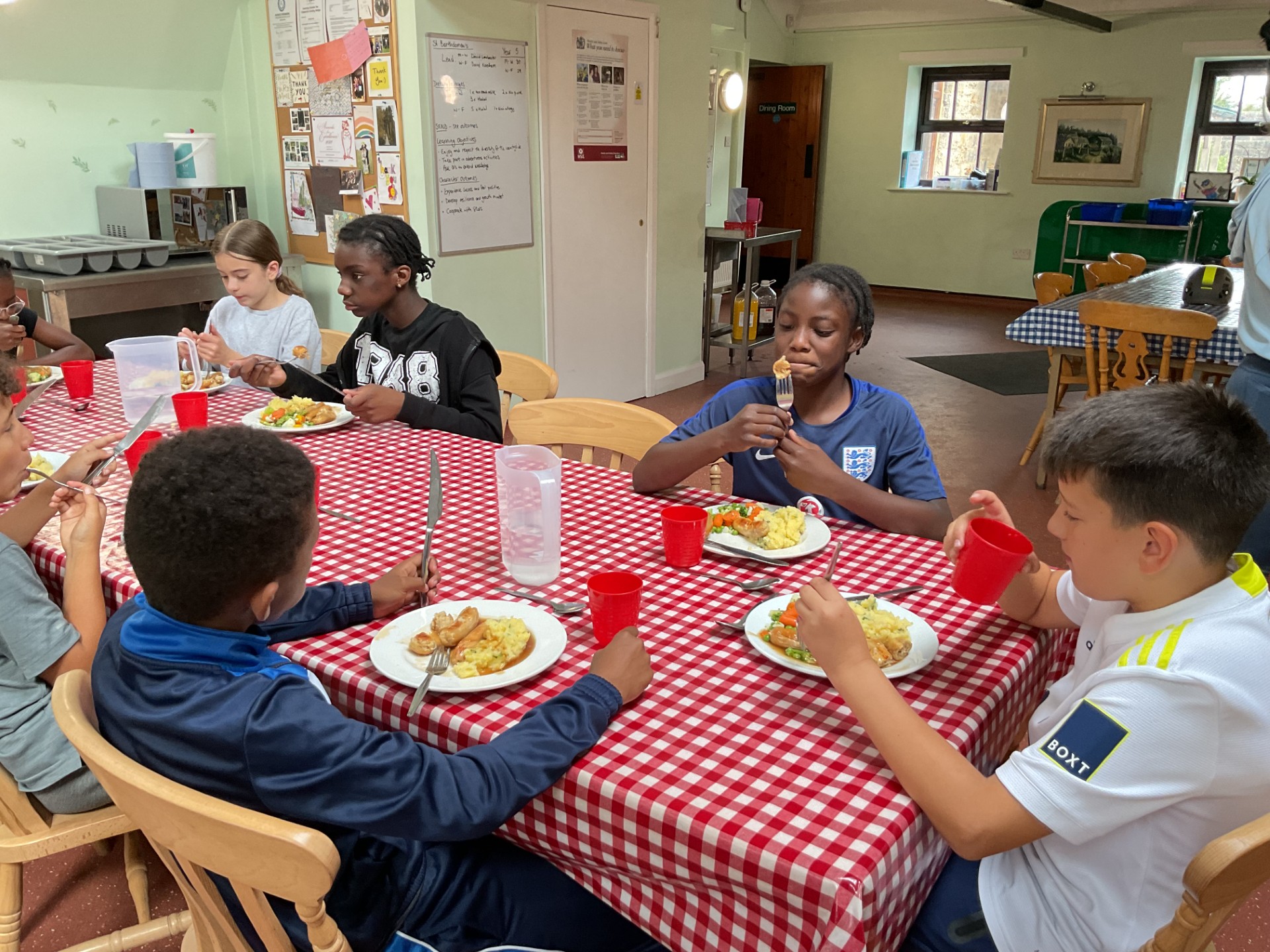Image of Lineham Farm (Class 12 & Class 14) - Evening Meal and Social Time