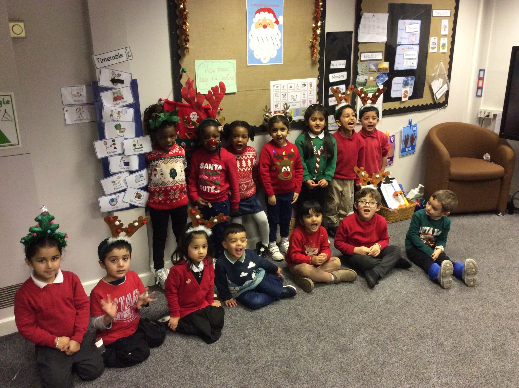 Image of Nursery - Christmas Jumper Day 2024