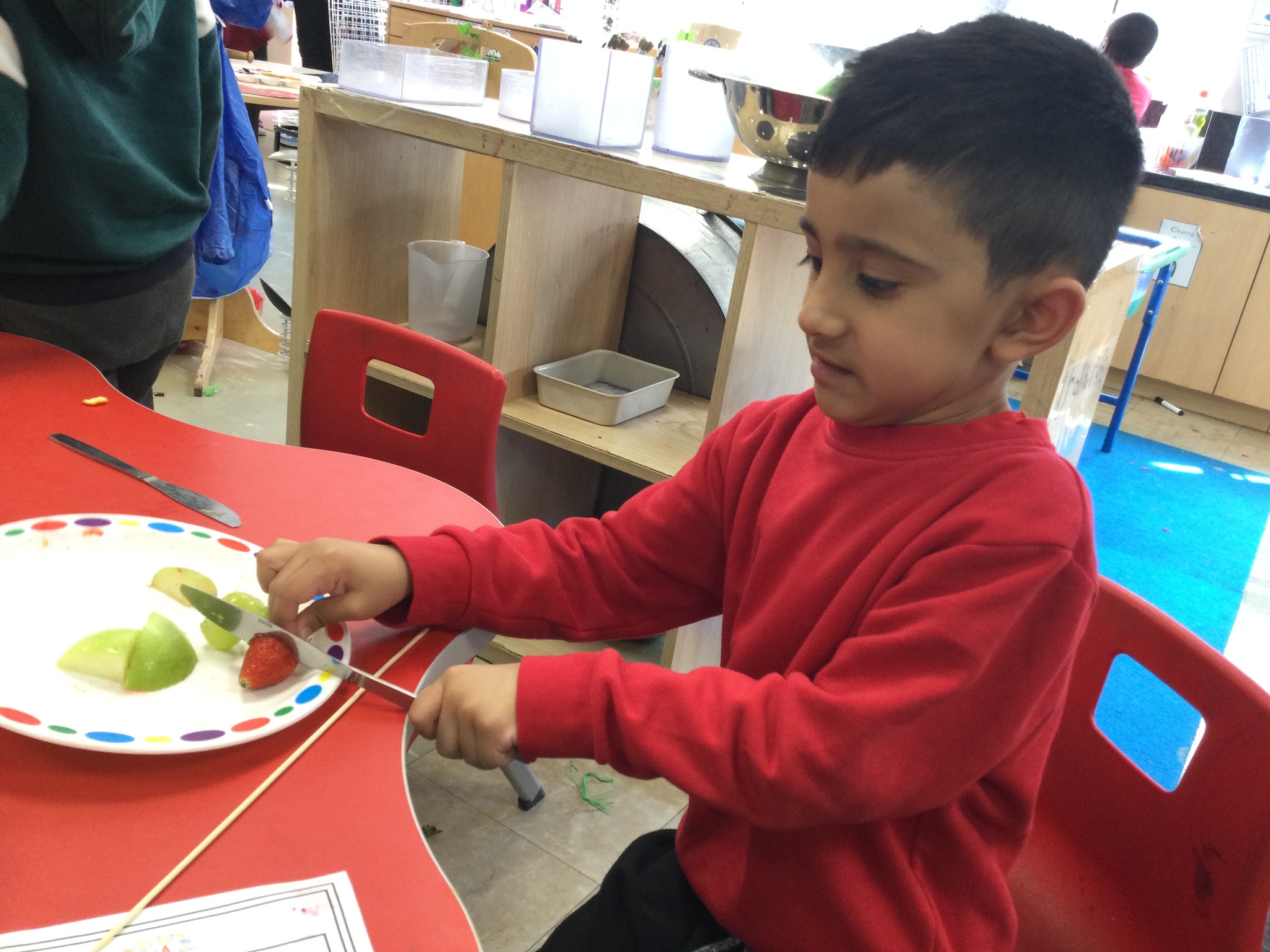 Image of Reception (Class 1) - Design Technology - Fruit Kebabs