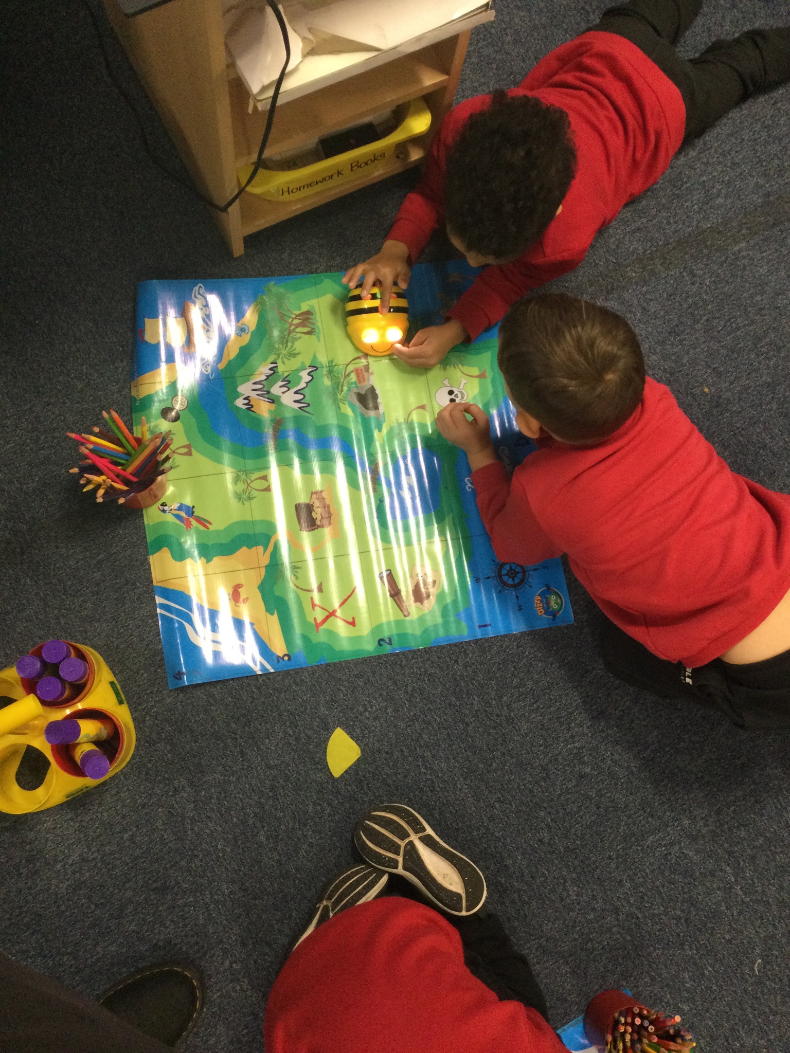 Image of Year 1 (Class 4) - Computing - Bee-Bots