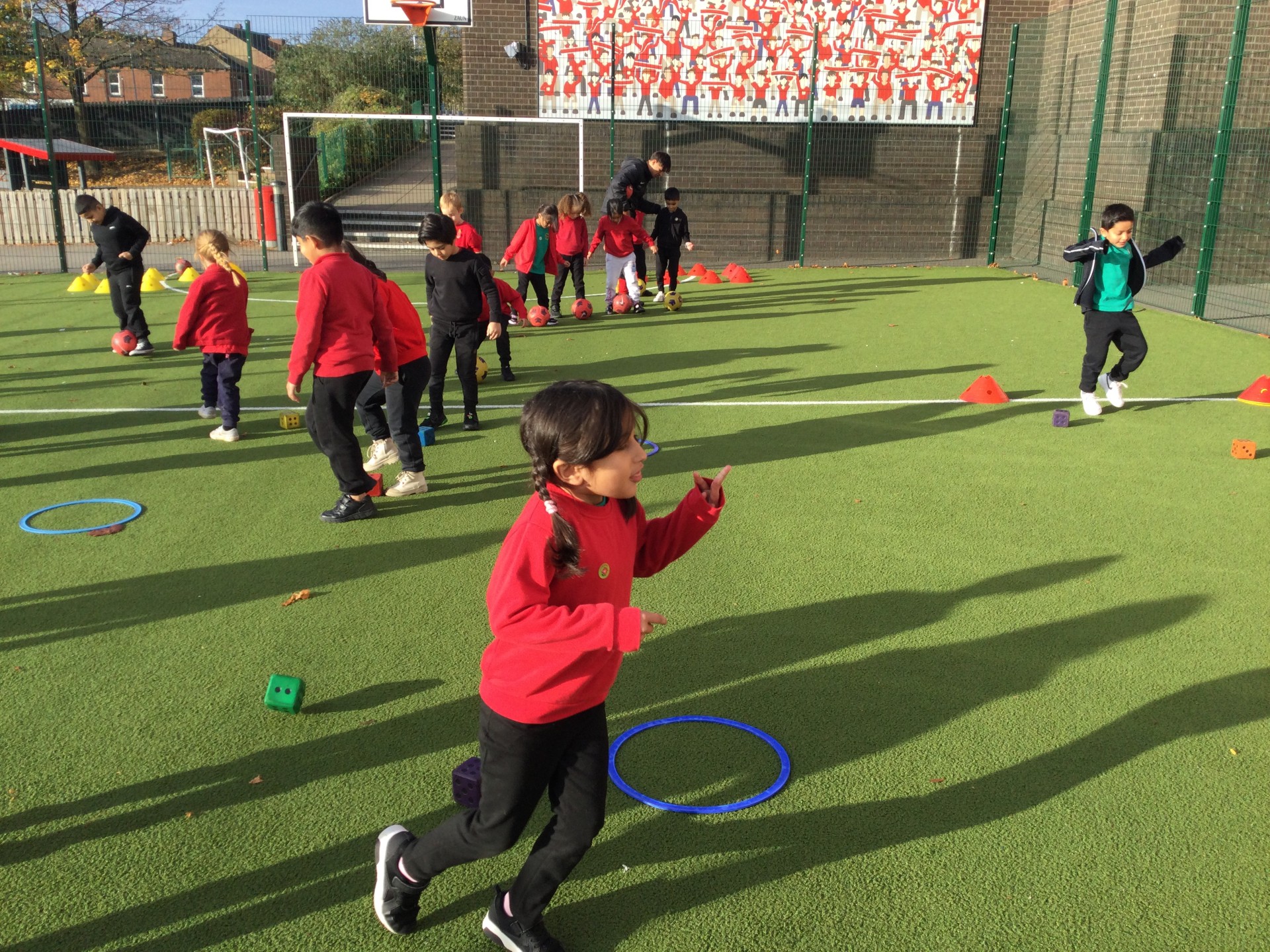 Image of Year 1 (Class 4) - P.E - Football Skills