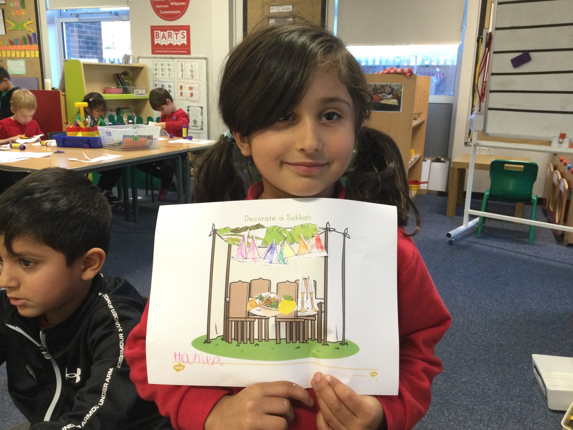 Image of Year 1 (Class 4) - R.E - Sukkot