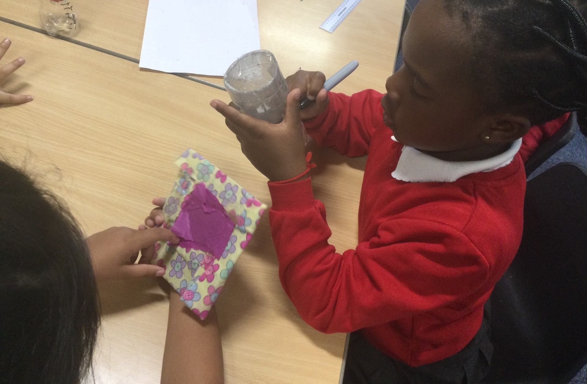 Image of Year 1 (Class 4) - Science - Rain Gauges
