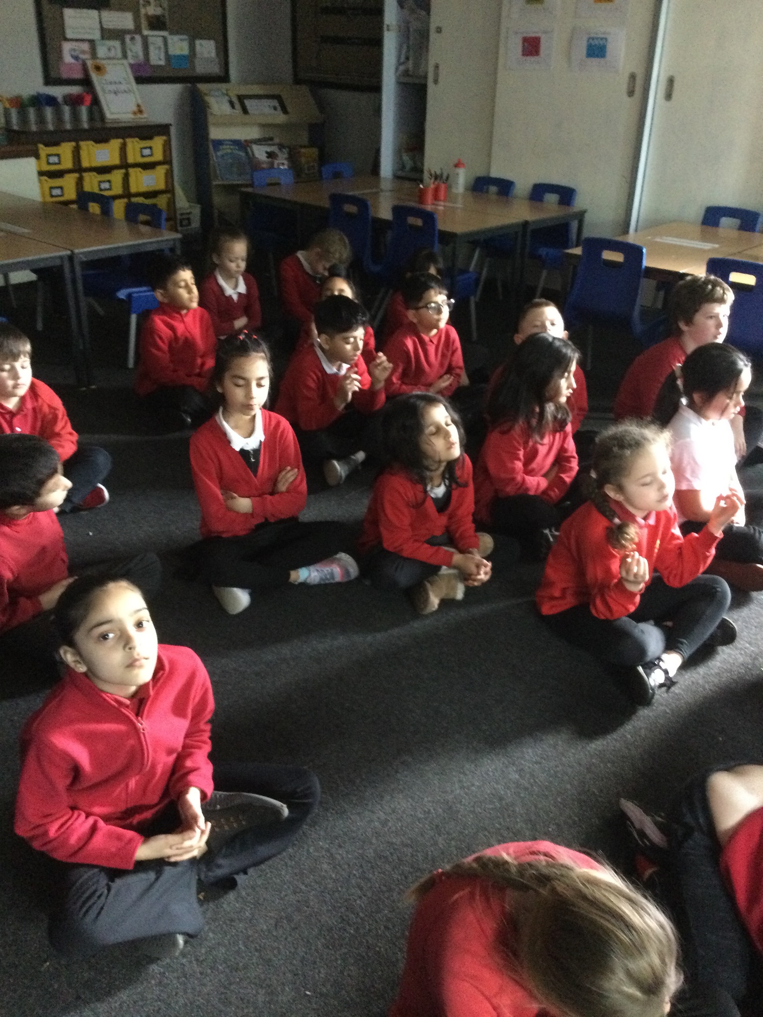 Image of Year 2 (Class 5) - R.E - How Buddhists Meditate