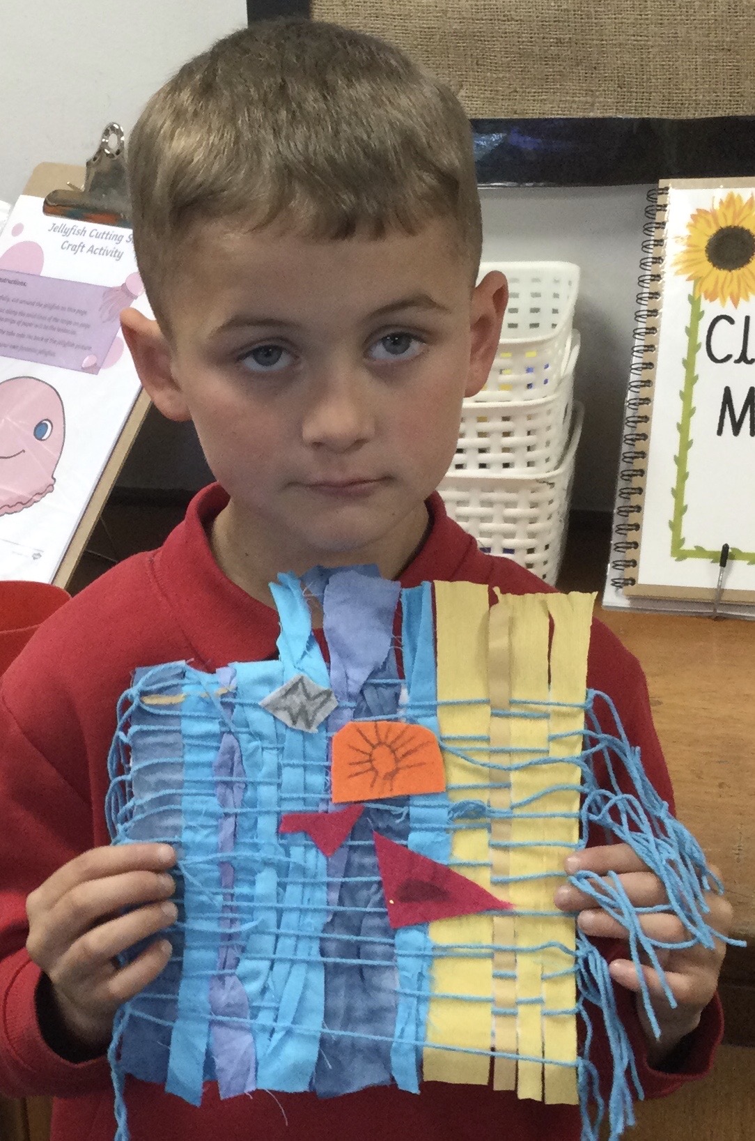 Image of Year 2 (Class 6) - Art - Learning to Weave
