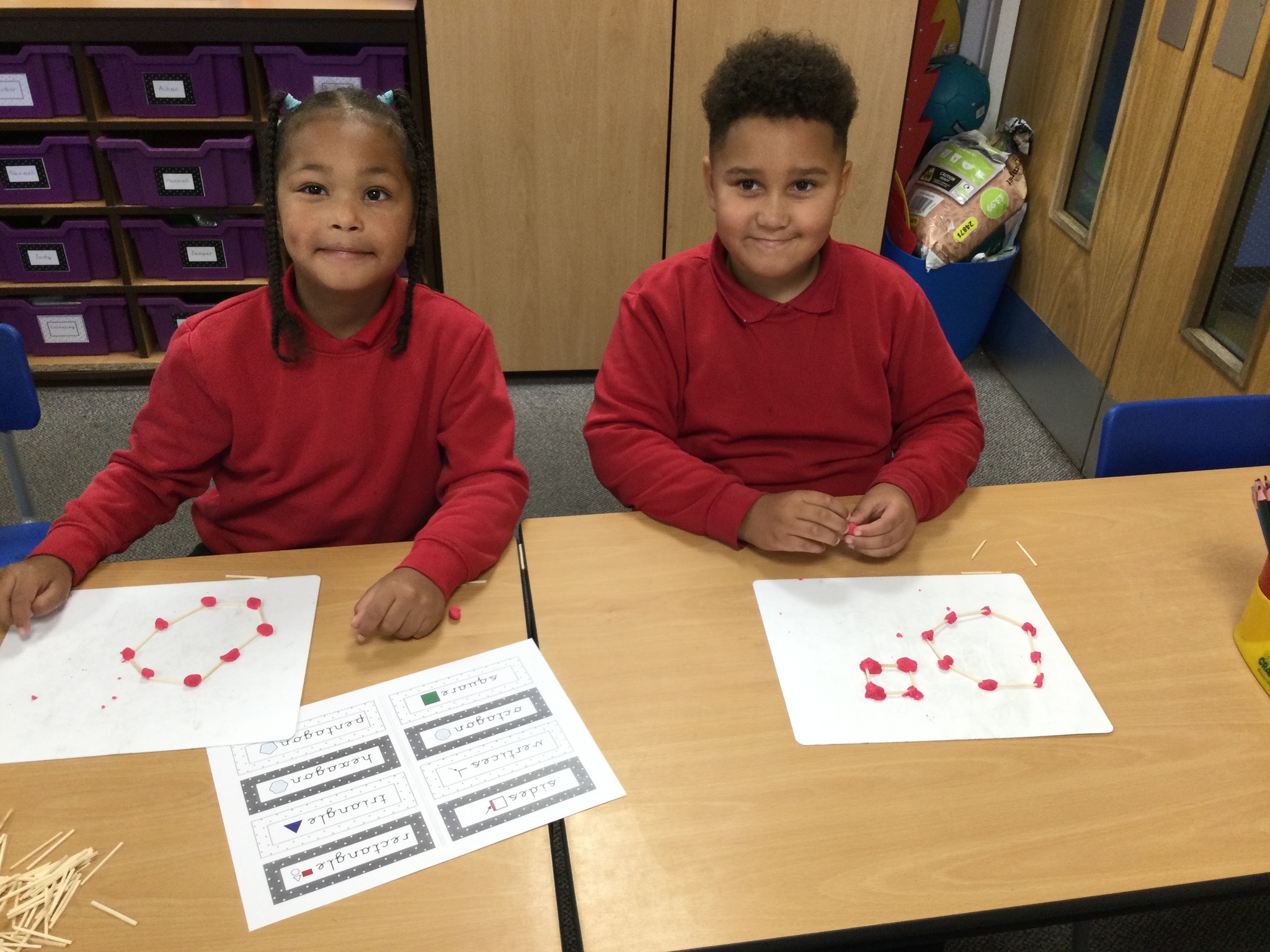 Image of Year 2 (Class 6) - Maths - 2D Shape Vocabulary