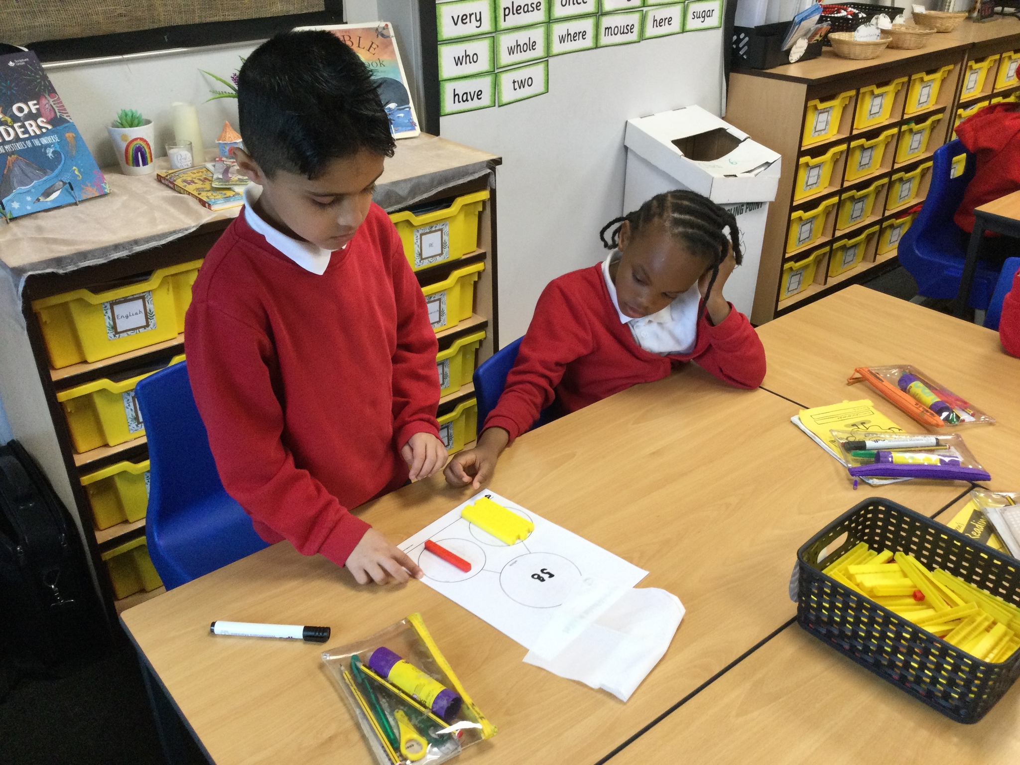 Image of Year 2 (Class 6) - Maths - Partitioning