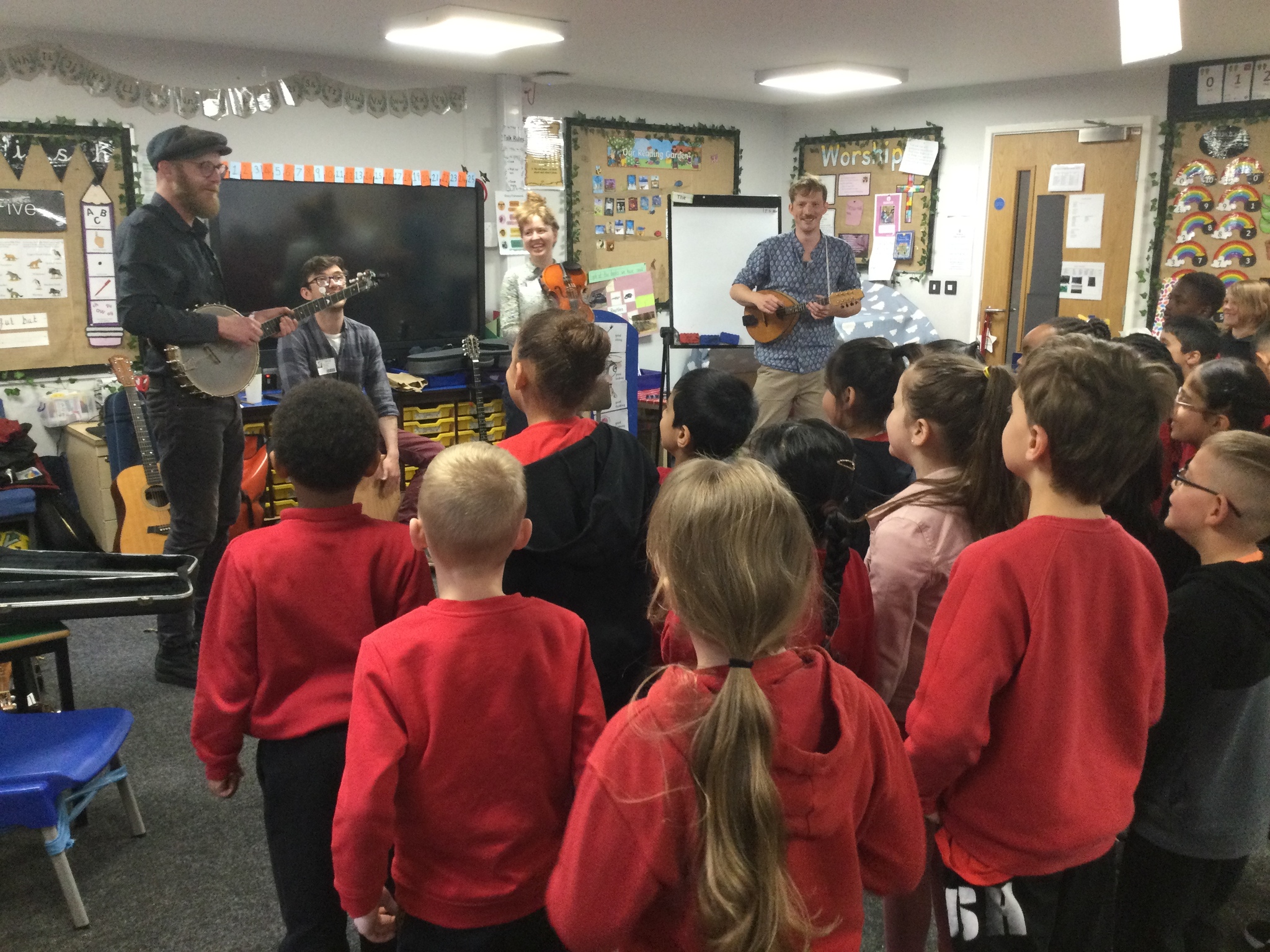 Image of Year 2 (Class 6) - Music - Folk Song Workshop