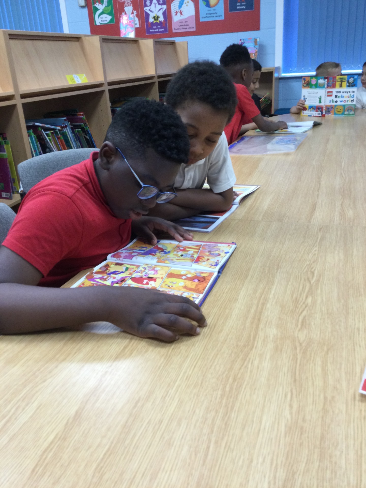 Image of Year 3 (Class 8) - English - Library Time