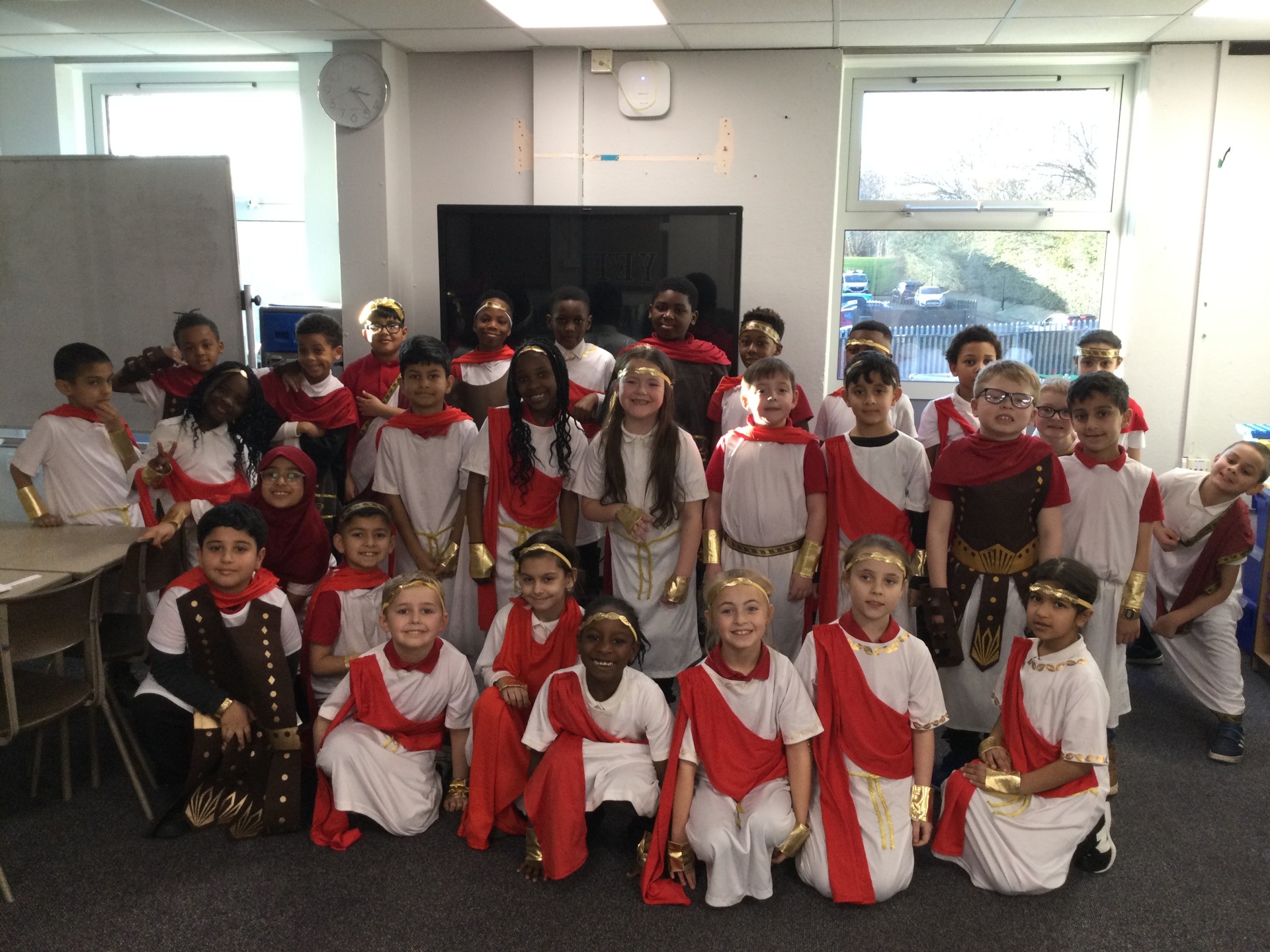 Image of Year 3 (Class 8) - History - Roman Day