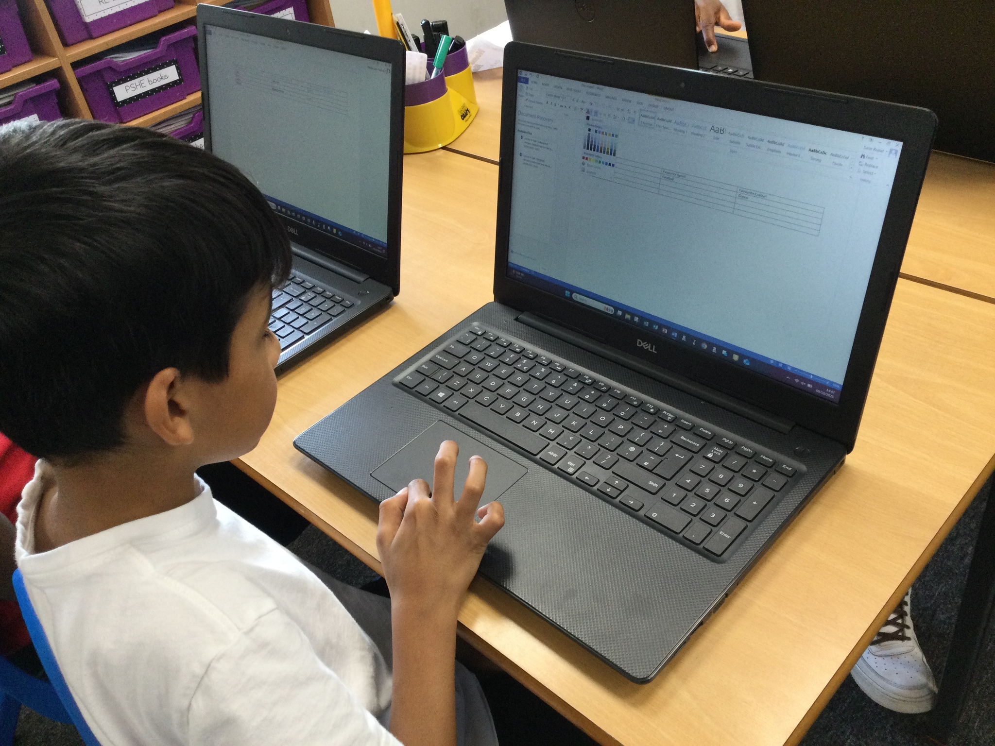 Image of Year 4 (Class 10) - Computing - Making Tables