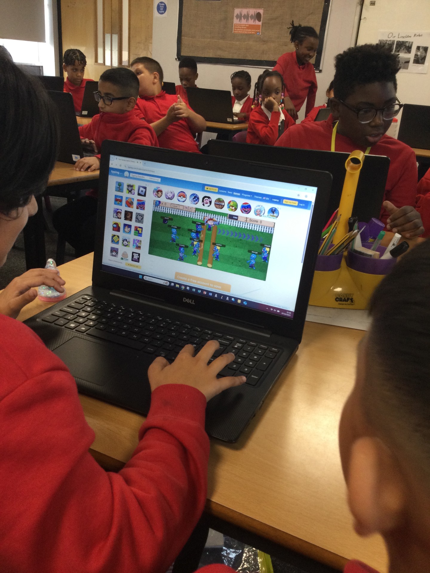 Image of Year 4 (Class 11) - Computing - Typing Skills