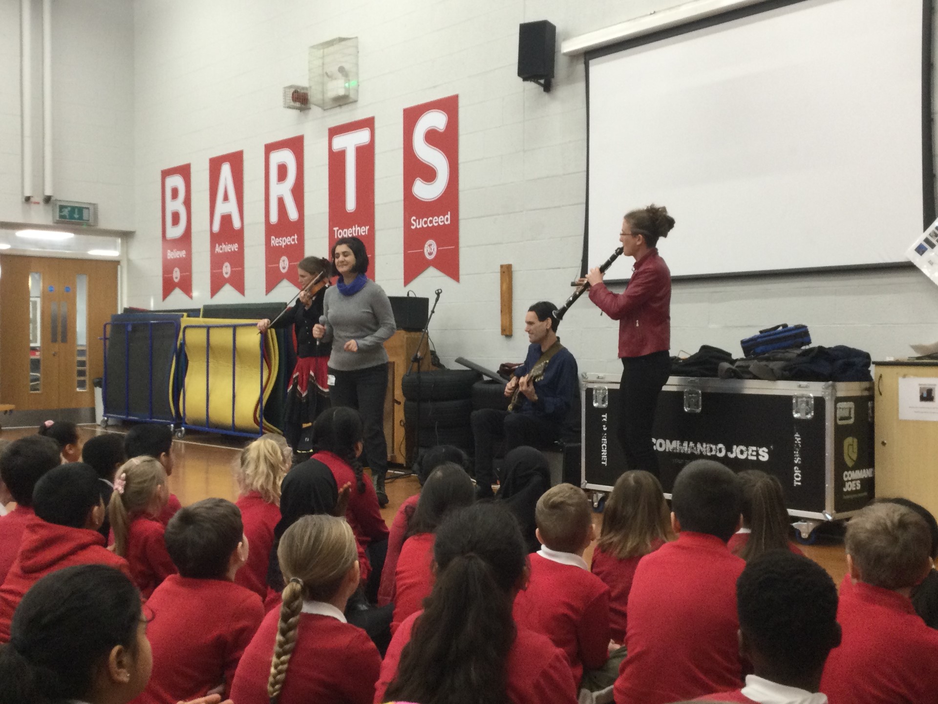 Image of Year 4 (Class 11) - Music - Band Assembly