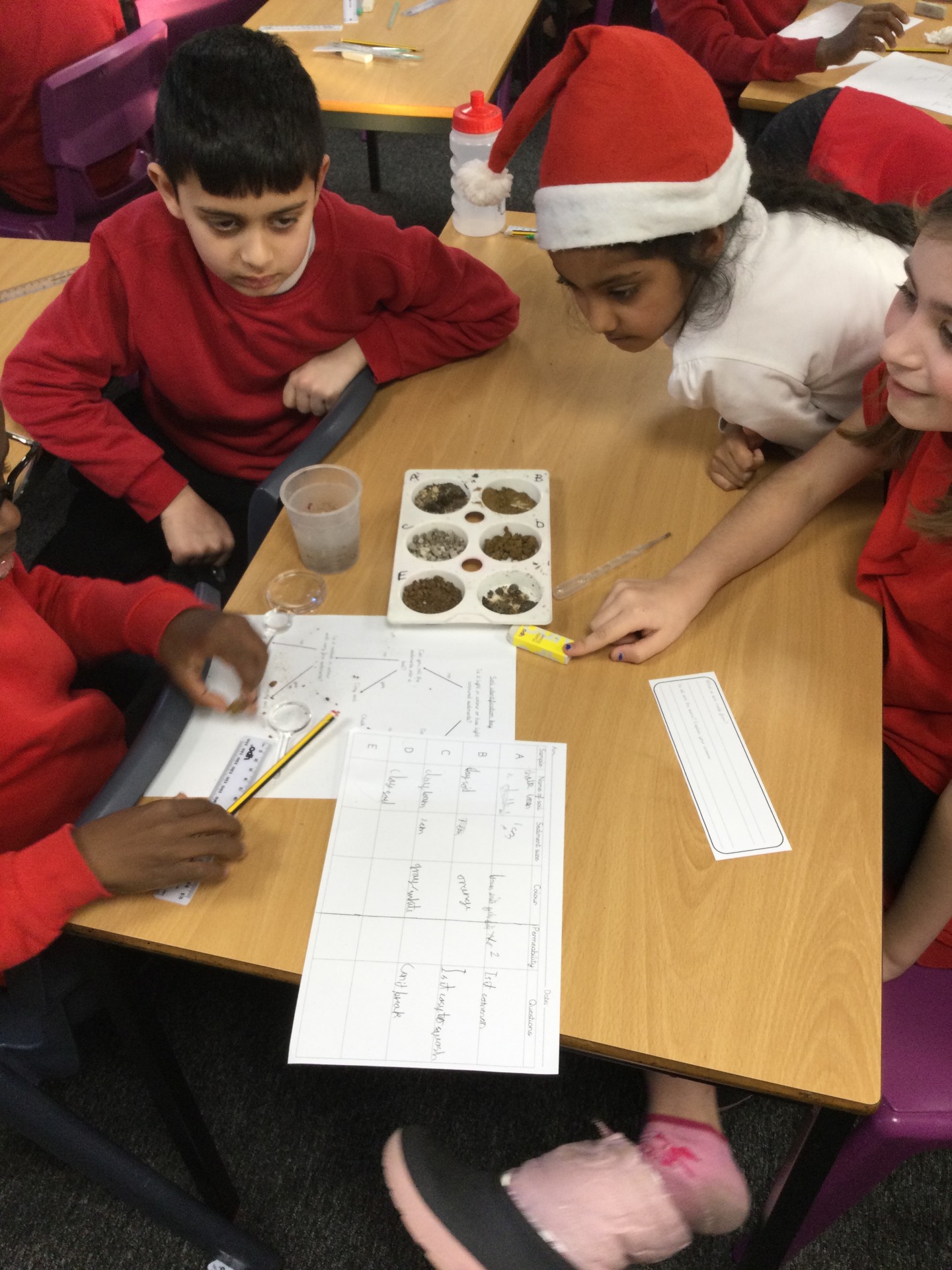 Image of Year 4 (Class 11) - Science - Soil Samples