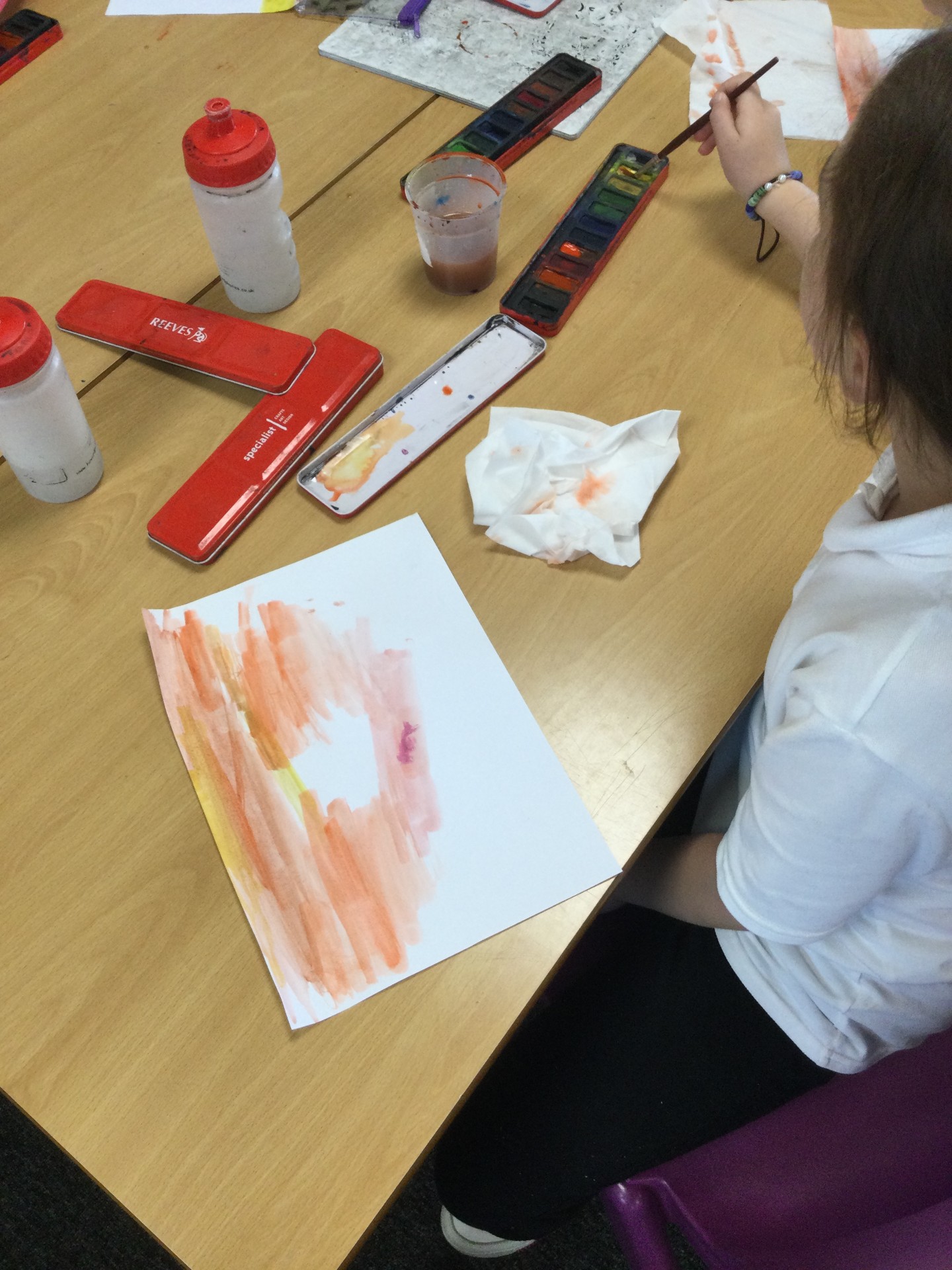 Image of Year 4 (Class 12) - Art - Sunset Backgrounds