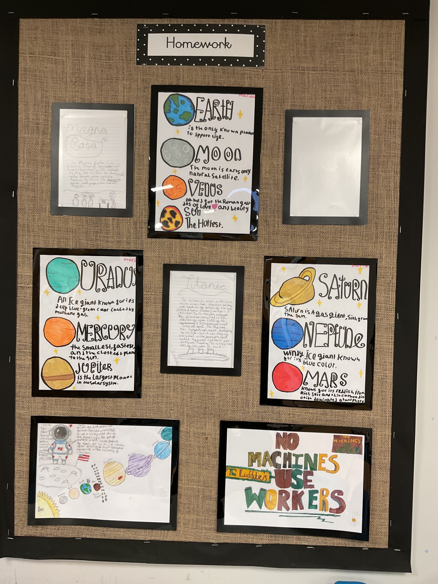 Image of Year 5 - Autumn Term Homework Challenges