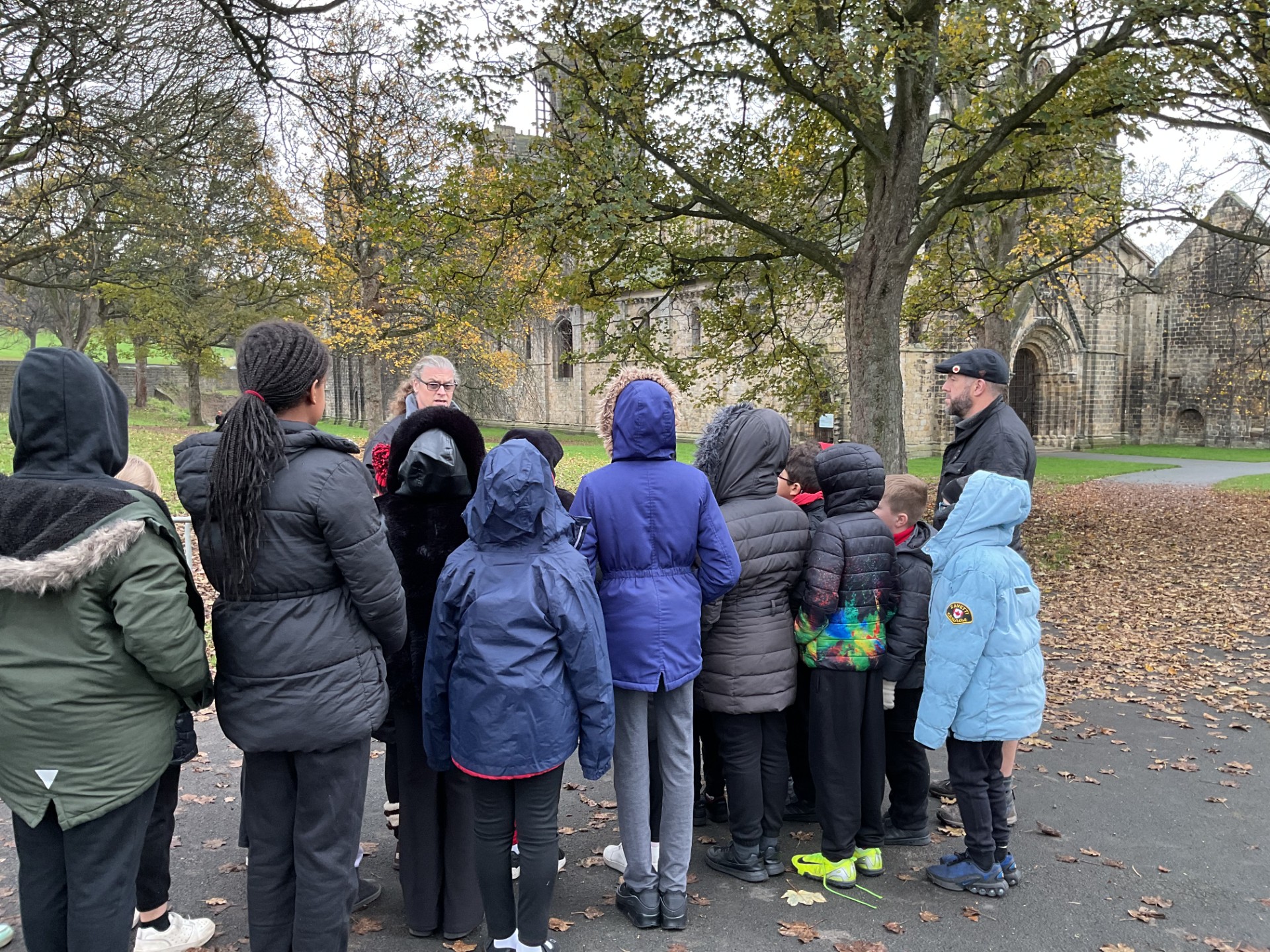 Image of Year 5 (Class 13) - English - Exploring Kirkstall Abbey for Scary Story Inspiration