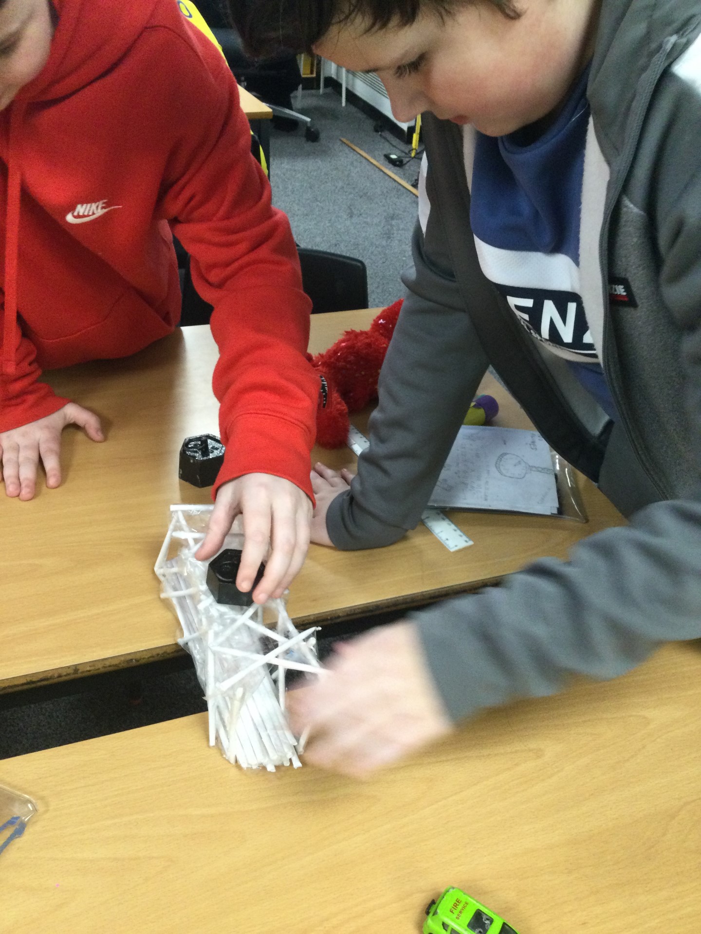 Image of Year 5 (Class 15) - Design Technology - Truss Bridges