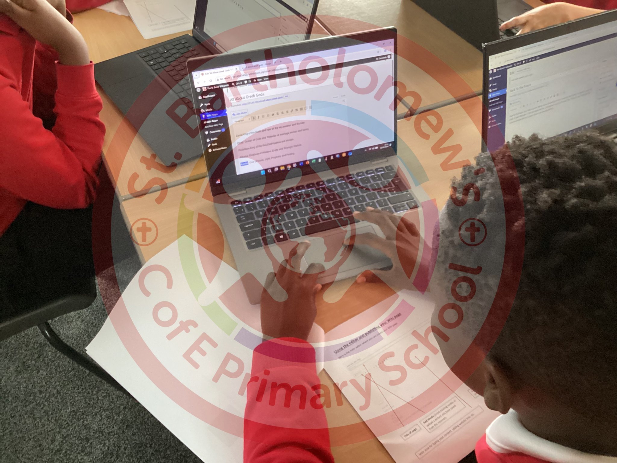 Image of Year 5 - Computing Club - Creating a Wikipedia Page