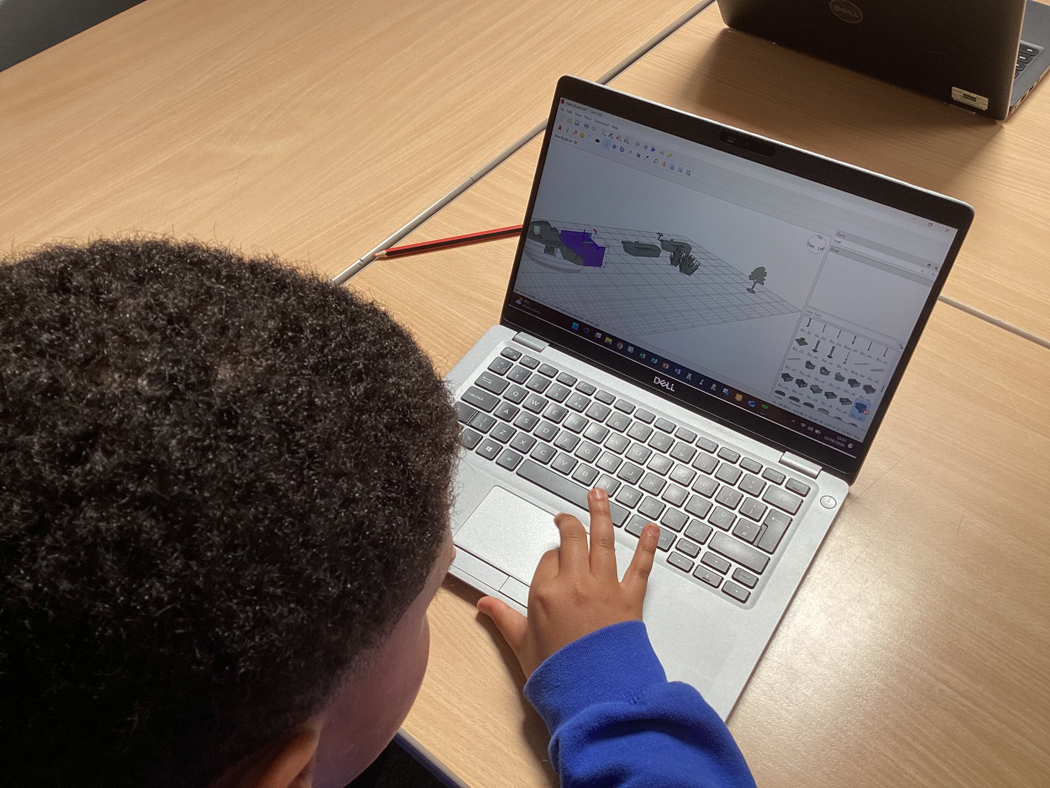 Image of Year 5 - Computing Club - LeoCAD