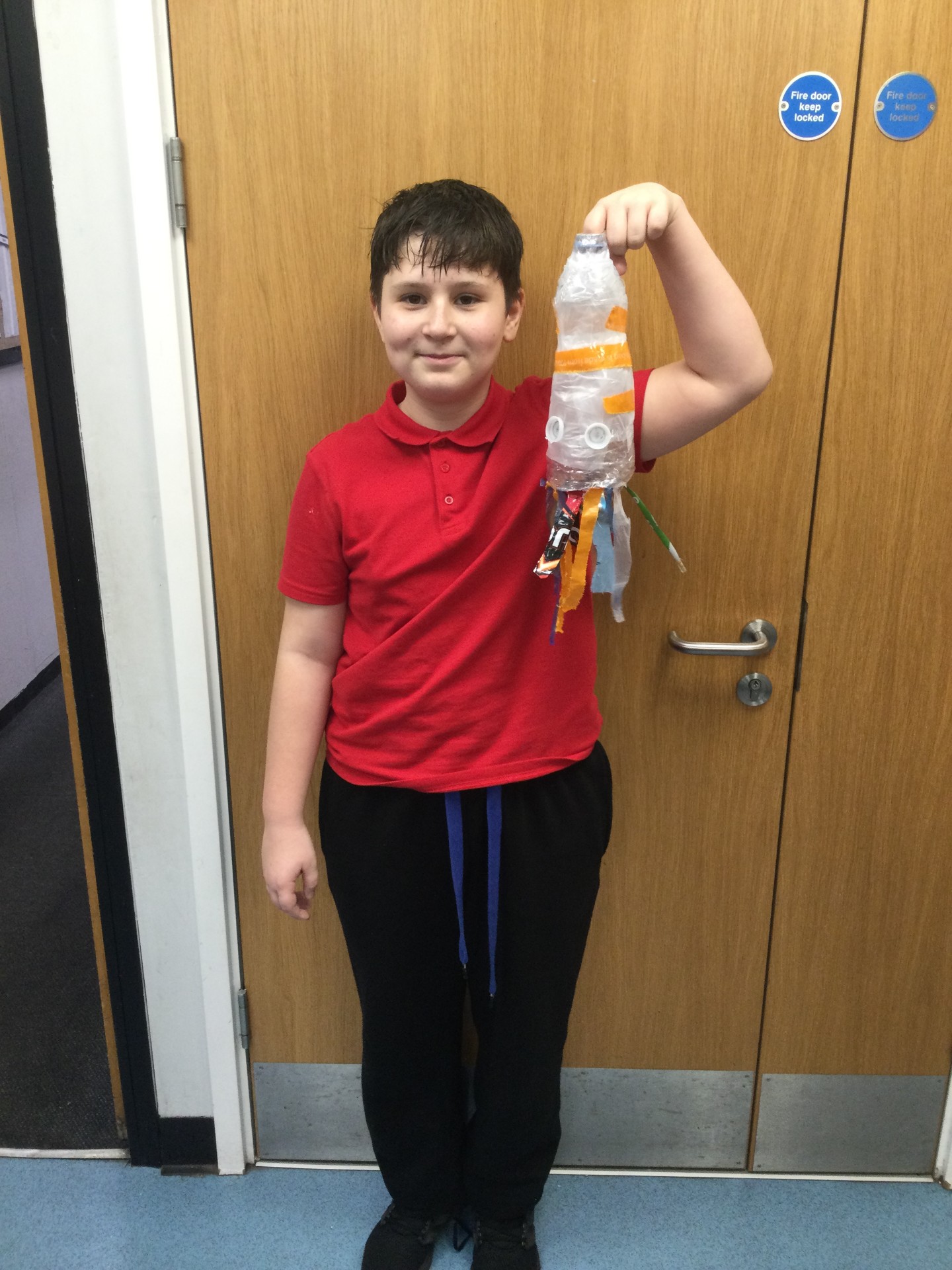 Image of Year 6 (Class 15) - Art - Making Sea Creatures from Plastic