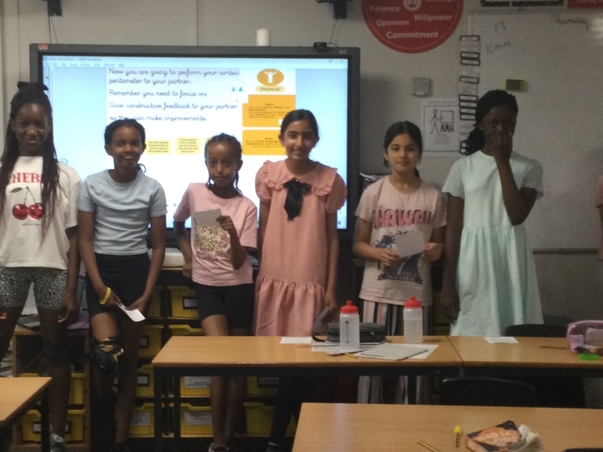 Image of Year 6 (Class 15) - English - Iambic Pentameter Poems