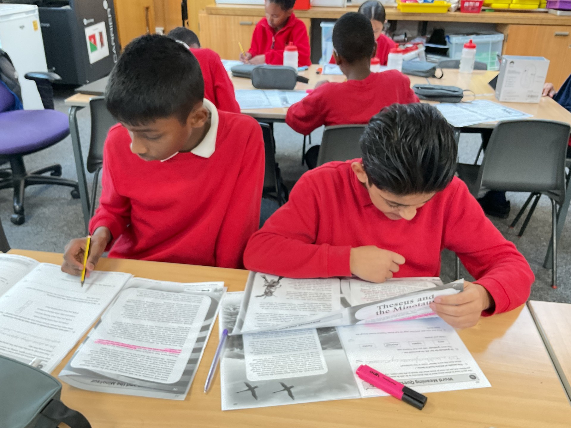 Image of Year 6 (Class 15) - English - Theseus and the Minotaur